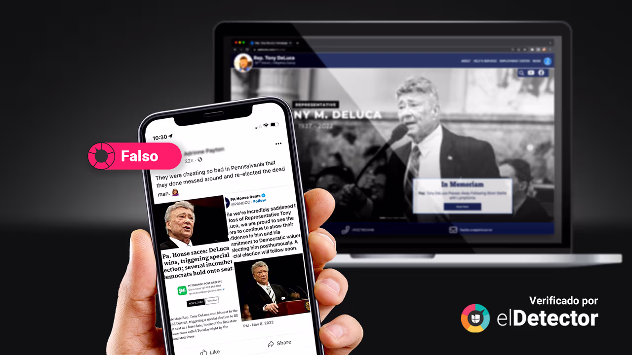 Image accompanying “Estaban haciendo tanta trampa en Pennsylvania que se dejaron de juegos y reeligieron a un hombre muerto”.