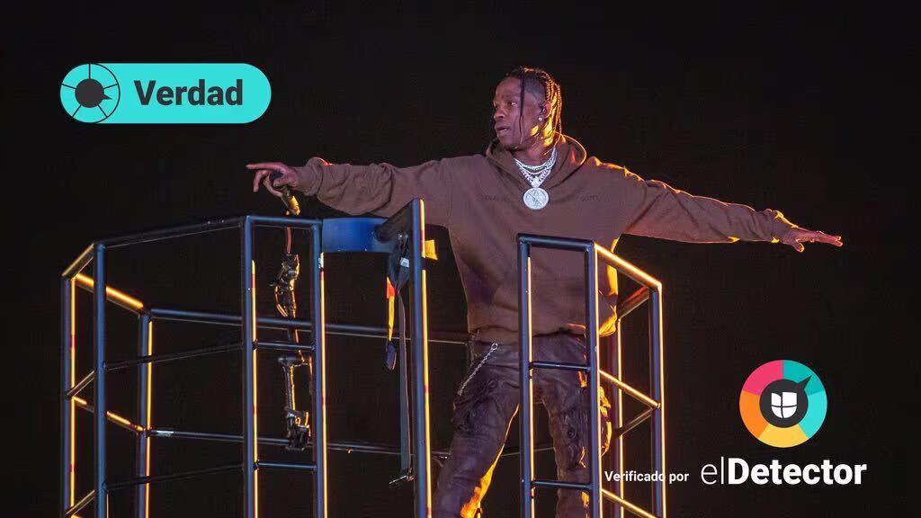 Image accompanying ¿Es cierto que no es la primera vez que hay heridos en los conciertos de Travis Scott?