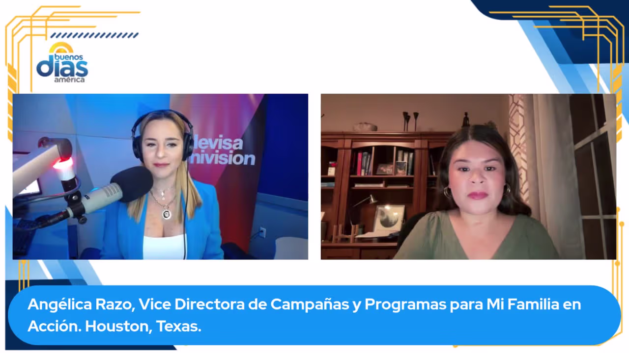 Angelica Razo en Buenos Días América: Votación Anticipada | N+ ...