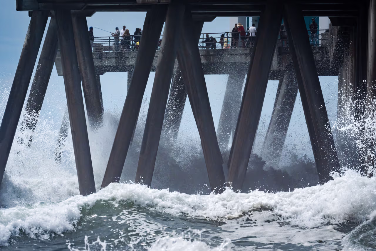 Huracán Marie golpeó California con olas de casi 10 pies e inundaciones costeras