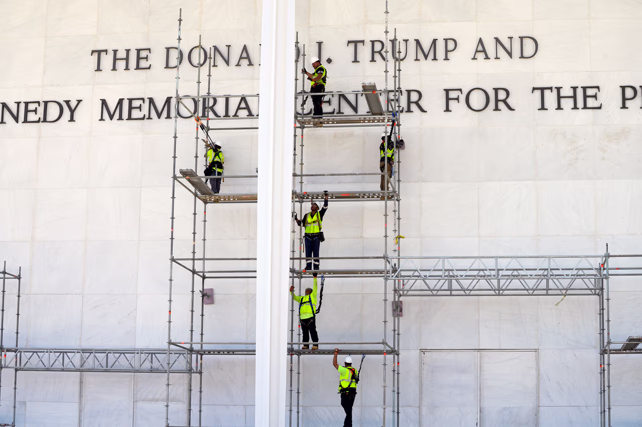 Judge rejects last minute attempt to prevent the removal of the name 'Trump' from the Kennedy Center and begins retirement