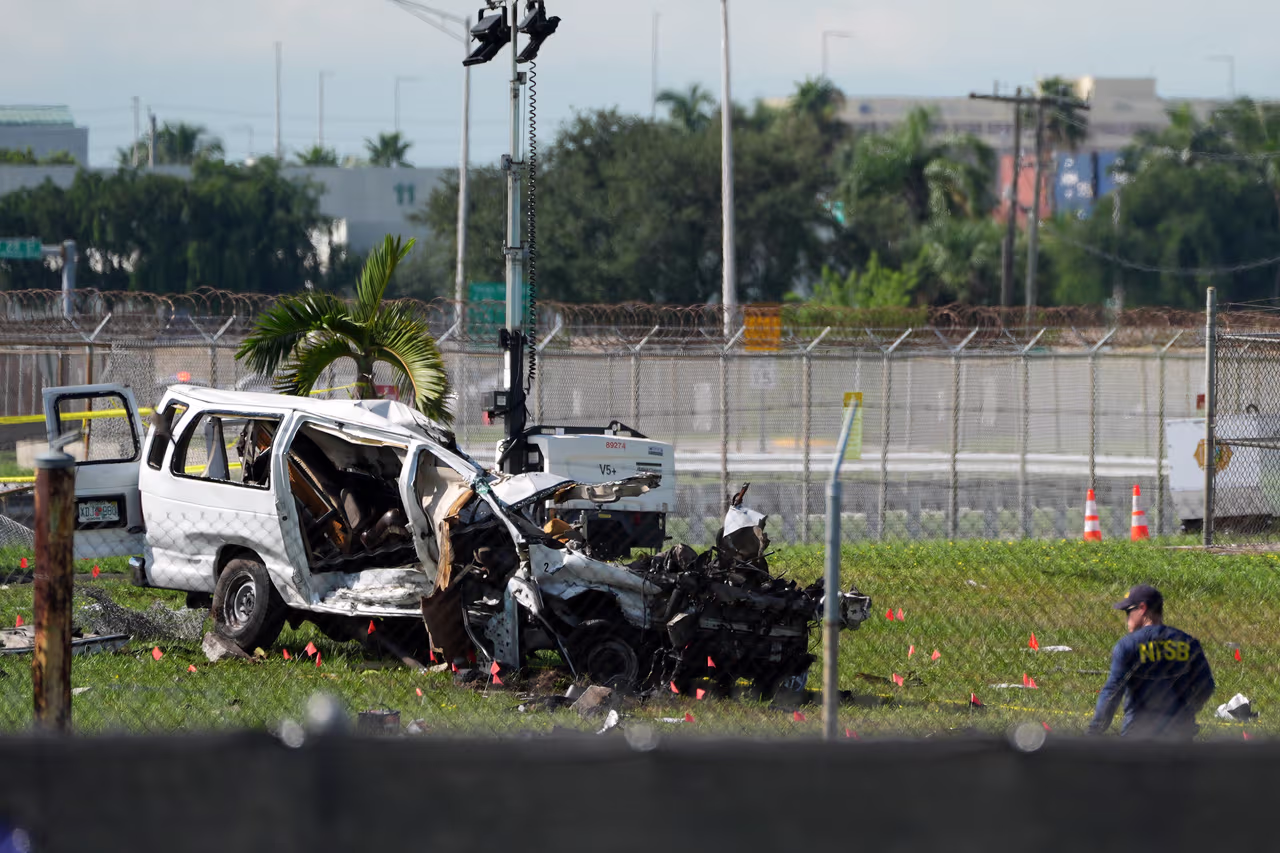 Las cinco personas fallecidas en el accidente del avión de carga en Miami eran trabajadores hispanos