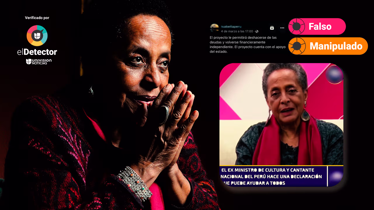Image accompanying Este video muestra a la exministra de Cultura de Perú Susana Baca anunciando un proyecto de inversión.