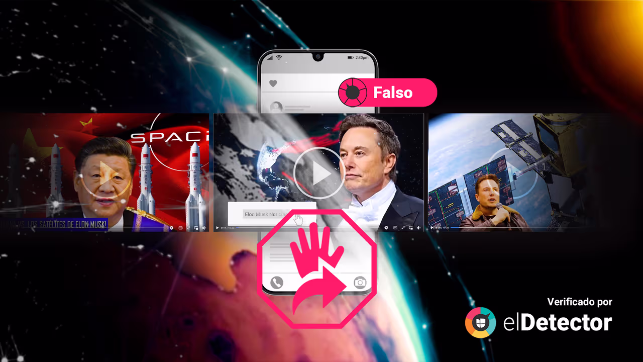 Image accompanying “China ACABA DE DESTRUIR LOS satélites SpaceX de Elon Musk”.