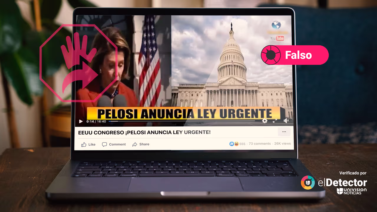 Image accompanying “Pelosi anuncia ley urgente” para combatir la inflación.