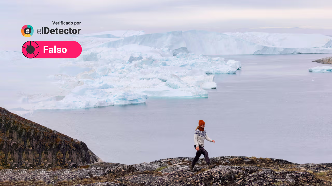 Image accompanying El récord en crecimiento de la capa de hielo de Groenlandia registrado en un día de verano,  el 29 de agosto de 2022, desmiente el cambio climático