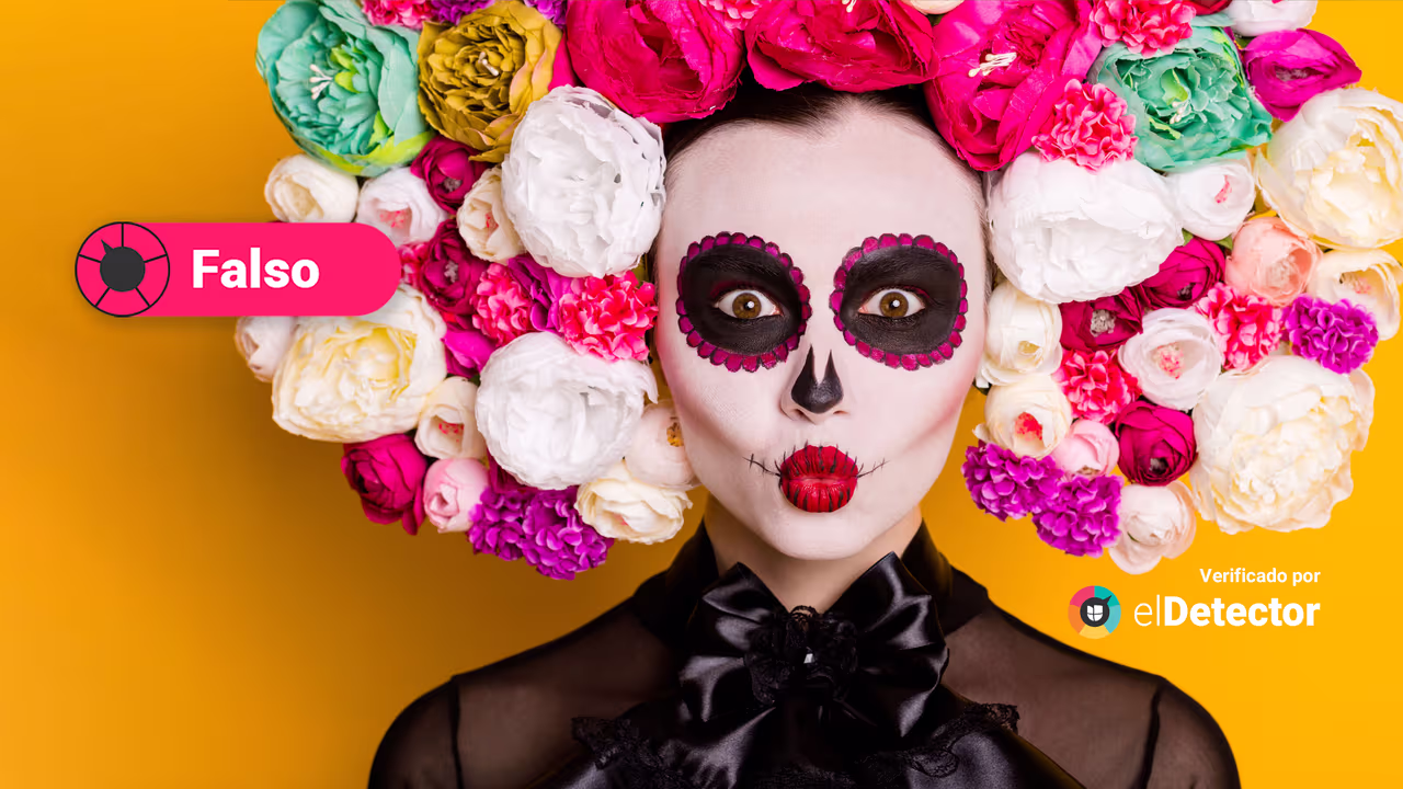 Image accompanying En el Día de Muertos se adora la muerte o a la Santa Muerte