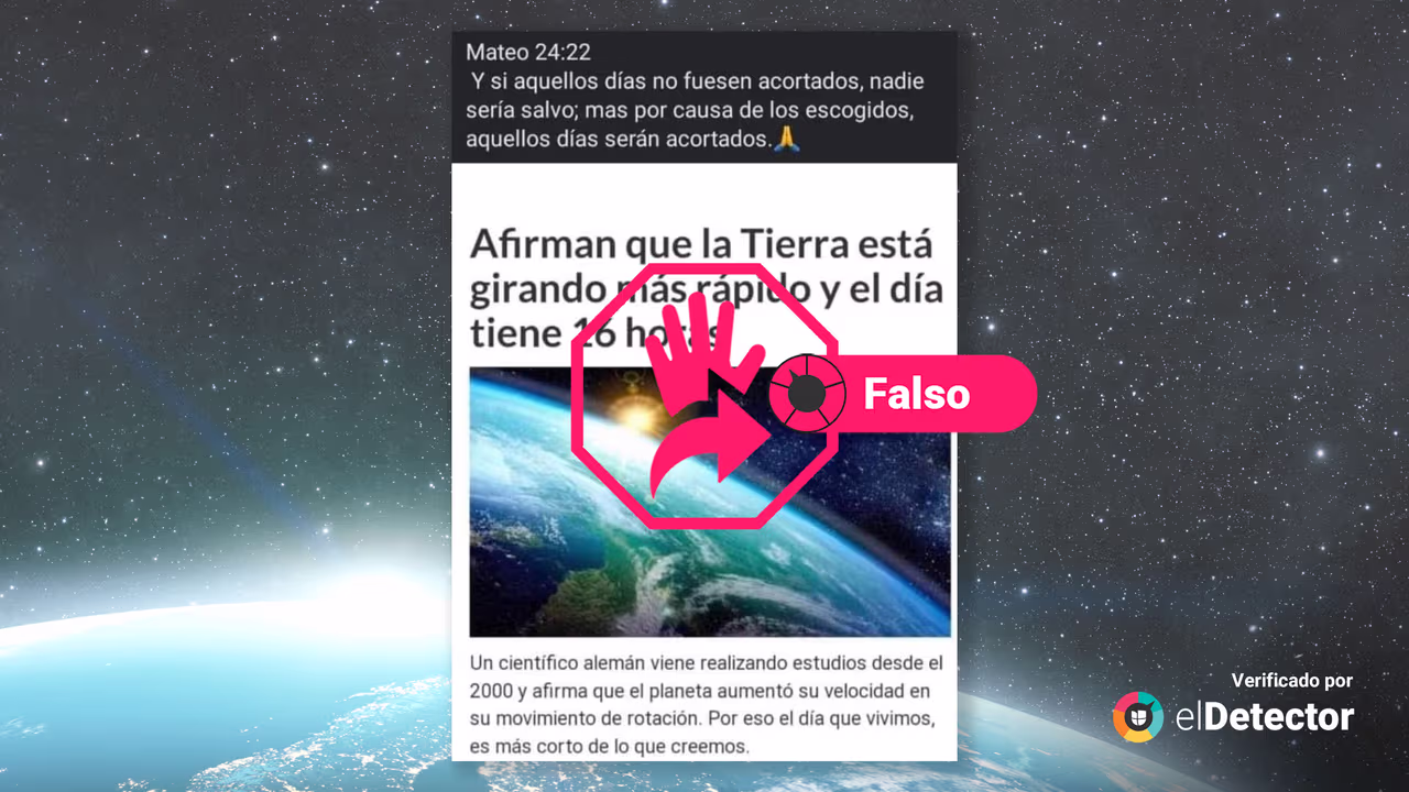 Image accompanying “La Tierra está girando más rápido y el día tiene 16 horas”