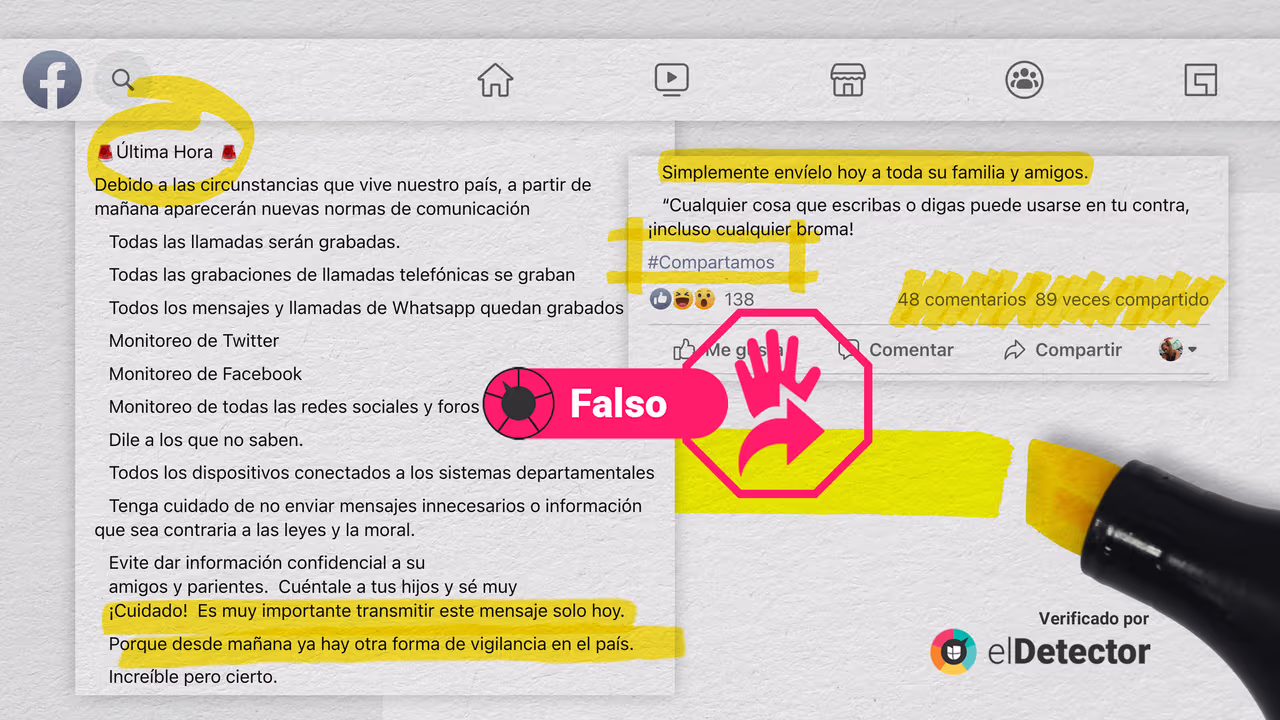 Image accompanying “A partir de mañana aparecerán nuevas normas de comunicación, todas las llamadas serán grabadas. Todas las grabaciones de llamadas telefónicas se graban. Todos 