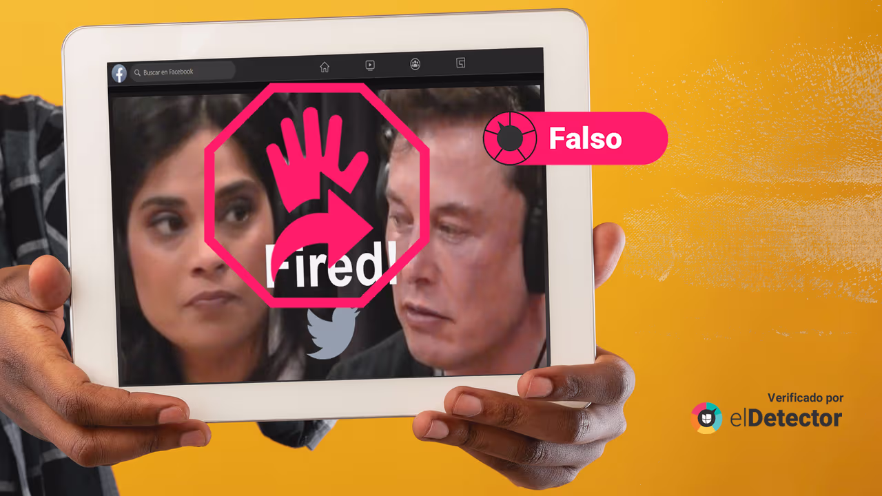 Image accompanying Un video muestra a Elon Musk cuando despide "al aire", durante un  podcast de Joe Rogan. a Vijaya Gadde, una directora de Twitter.