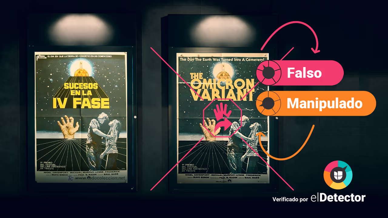 Image accompanying Una película llamada "La variante ómicron" predijo o sabía de la existencia de la variante del coronavirus en 1963
