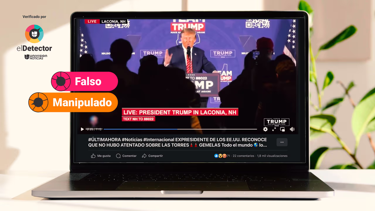 Image accompanying Donald Trump reconoce que no hubo atentado en las Torres Gemelas.
