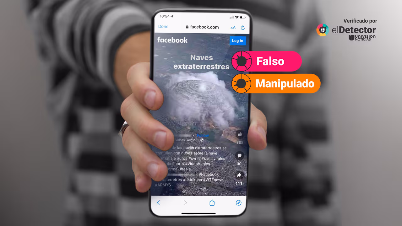 Image accompanying Este video muestra pruebas de cómo las naves se camuflan con las nubes.