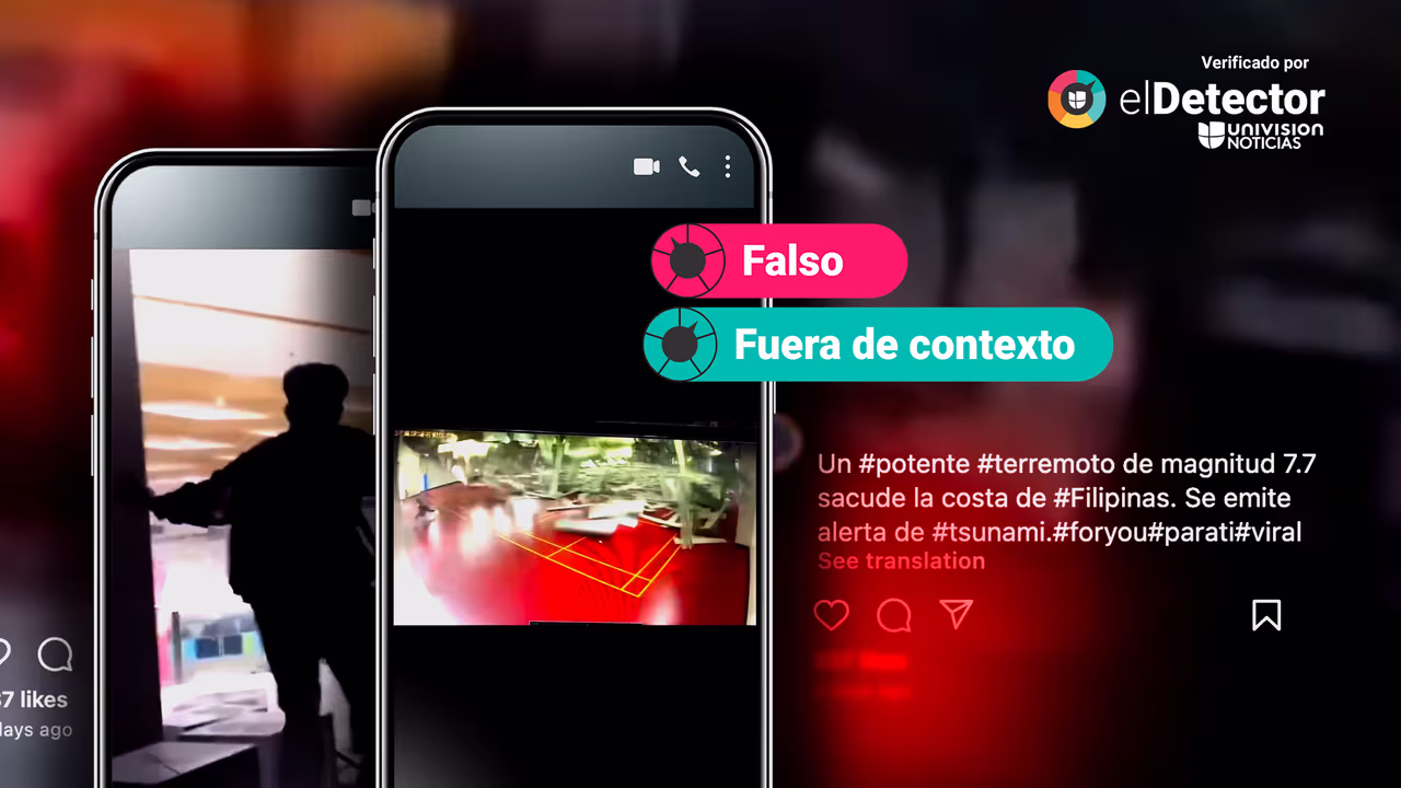Image accompanying Los clips de este video son del terremoto que sacudió Filipinas el 2 de diciembre de 2023.