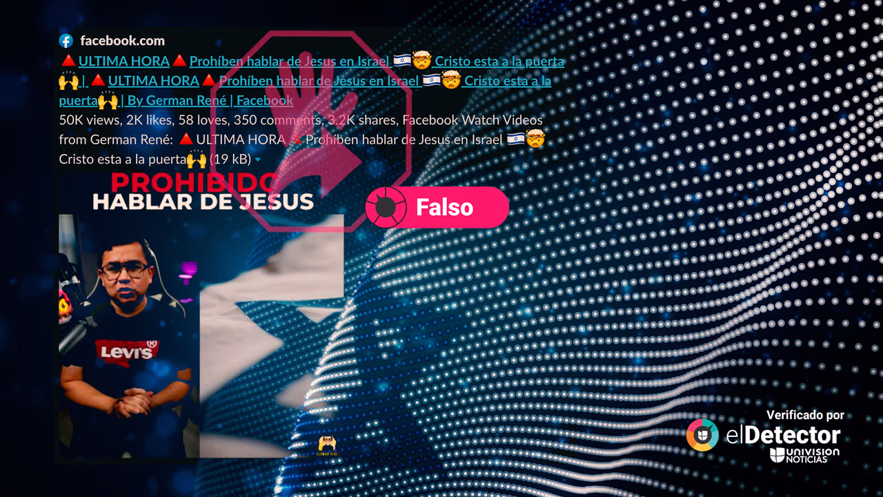 Image accompanying “Prohíben hablar de Jesús en Israel”.