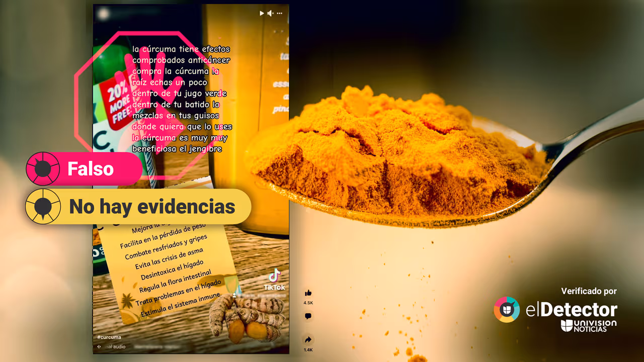 Image accompanying La cúrcuma tiene “efectos comprobados anticáncer”.