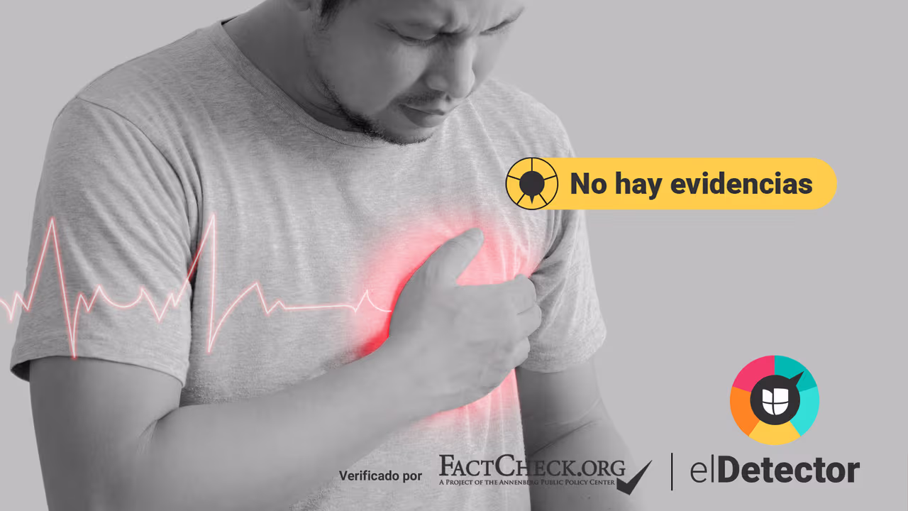 Image accompanying La vacuna contra el covid-19 aumenta el riesgo de ataque al corazón