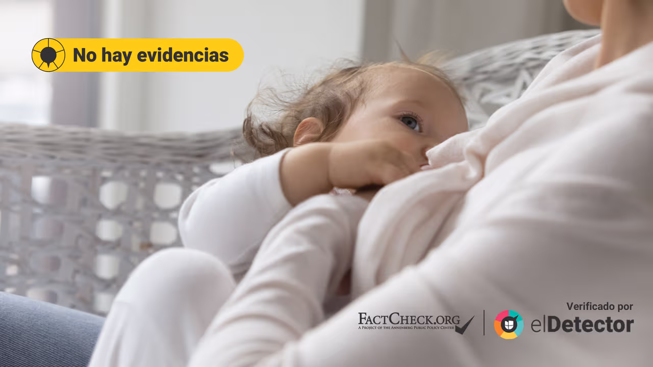 Image accompanying Es peligroso para los bebés consumir leche materna de personas que han sido vacunadas contra el covid-19