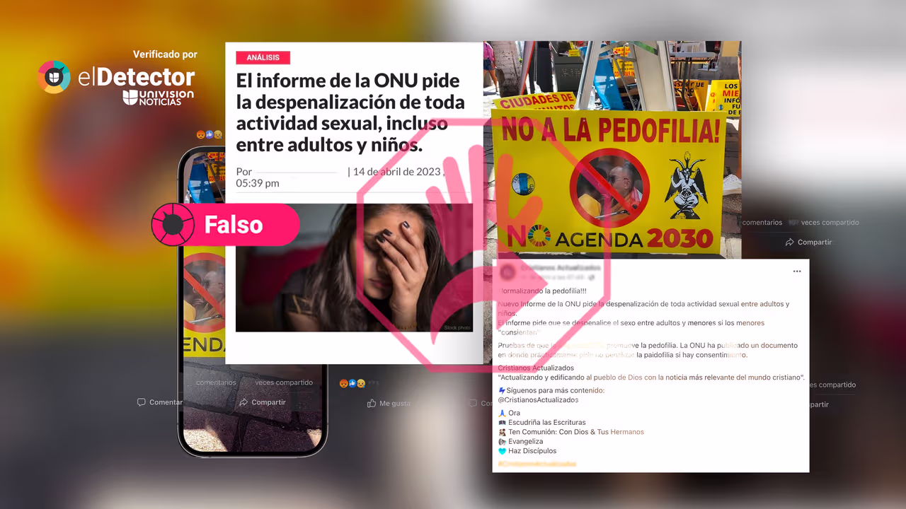 Image accompanying Nuevo Informe de la ONU pide la despenalización de la pedofilia y la Agenda 2030 la promueva.
