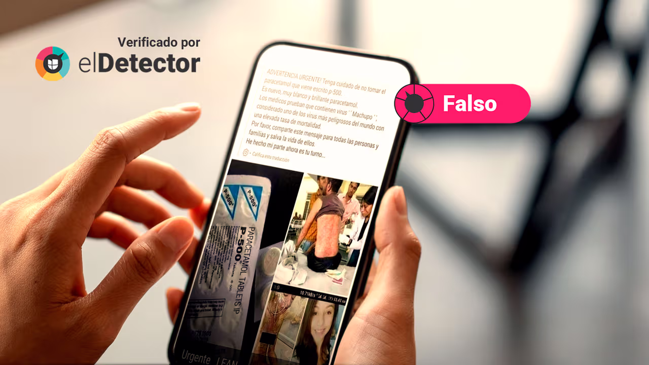 Image accompanying El paracetamol p-500 contiene el virus machupo.