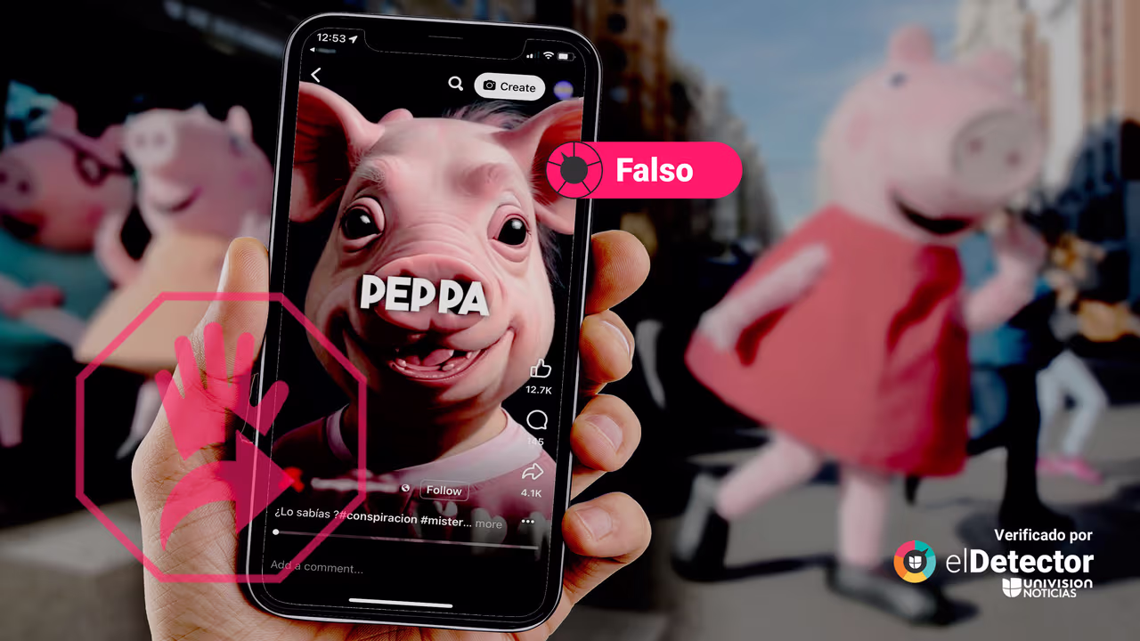 Image accompanying Peppa Pig está basada en unos granjeros que experimentaban con ADN de cerdos.