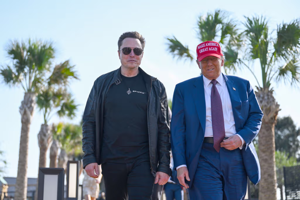 'Guerra' interna en el trumpismo: Donald Trump respalda a Elon Musk en ...