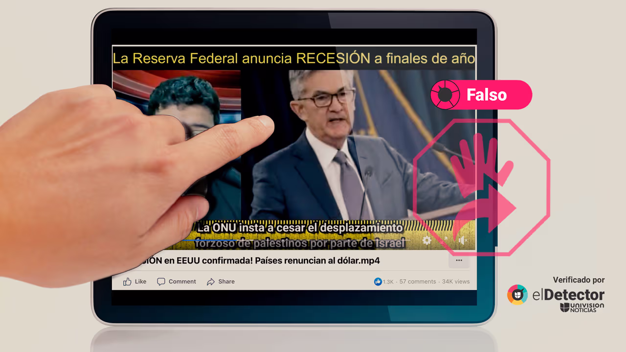 Image accompanying Fed “acaba” de anunciar que la economía estadounidense entrará en recesión “a finales de este año”.
