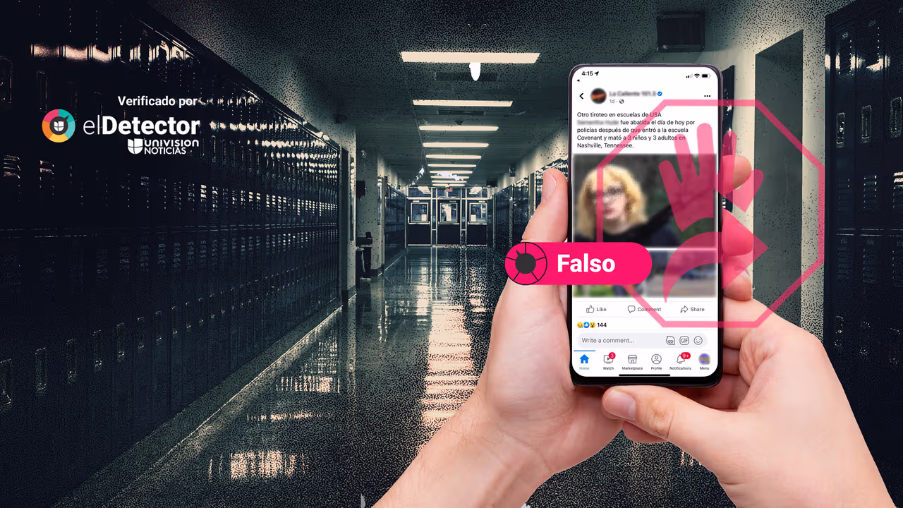 Image accompanying La persona responsable del tiroteo en la escuela primaria de Nashville se llama Samantha Hyde y es esa rubia con lentes que aparece en una foto posando con un a
