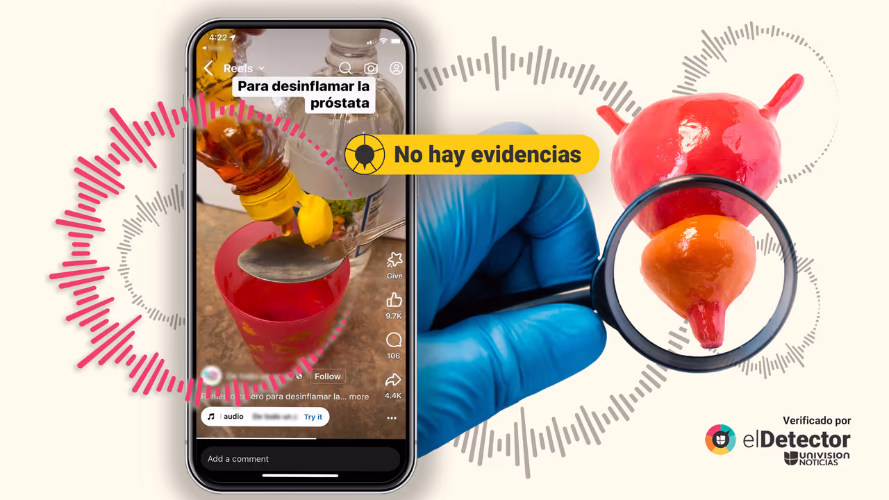 Image accompanying La mezcla de miel, vinagre de manzana y agua desinflaman la próstata.