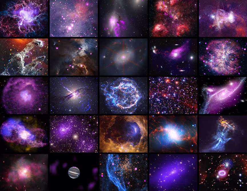 Telescopio espacial de la NASA captura 25 imágenes nunca antes vistas ...