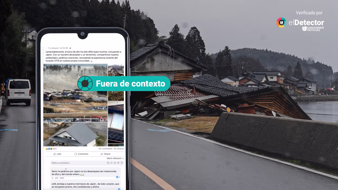 Image accompanying Estas tres fotos de la galería muestran cómo quedó Japón tras el terremoto de inicios de 2024.