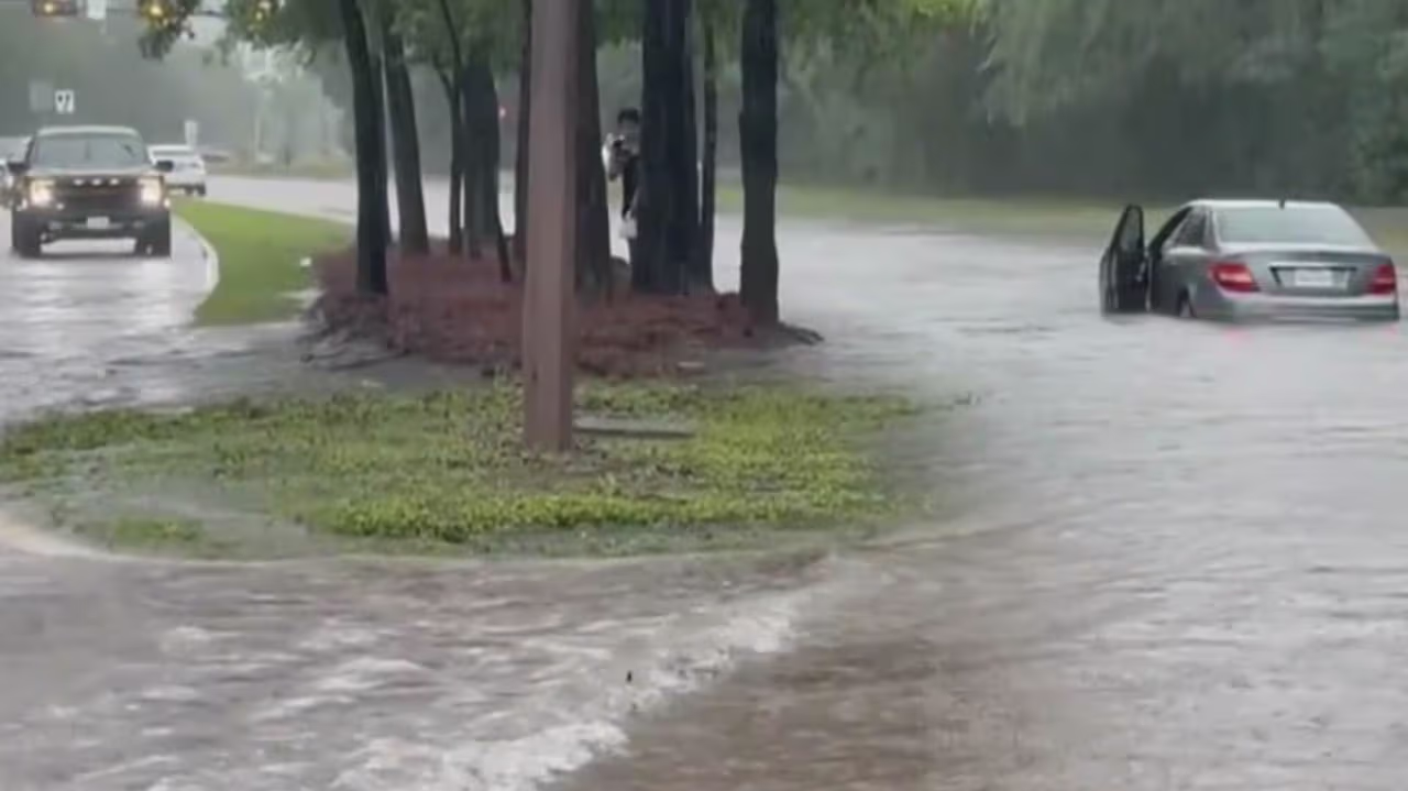 Tropical Storm Arthur Brings Hurricanes to Galveston with Floods, High Winds and Water Rescues