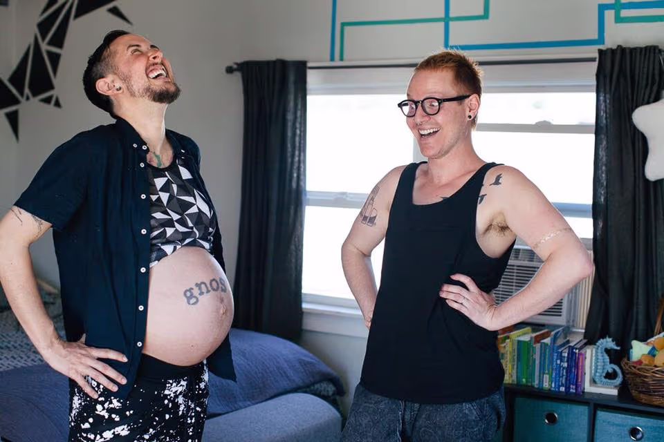 Las fotos de Trystan Reese, el hombre que ha dado a luz a un niño | N+ ...