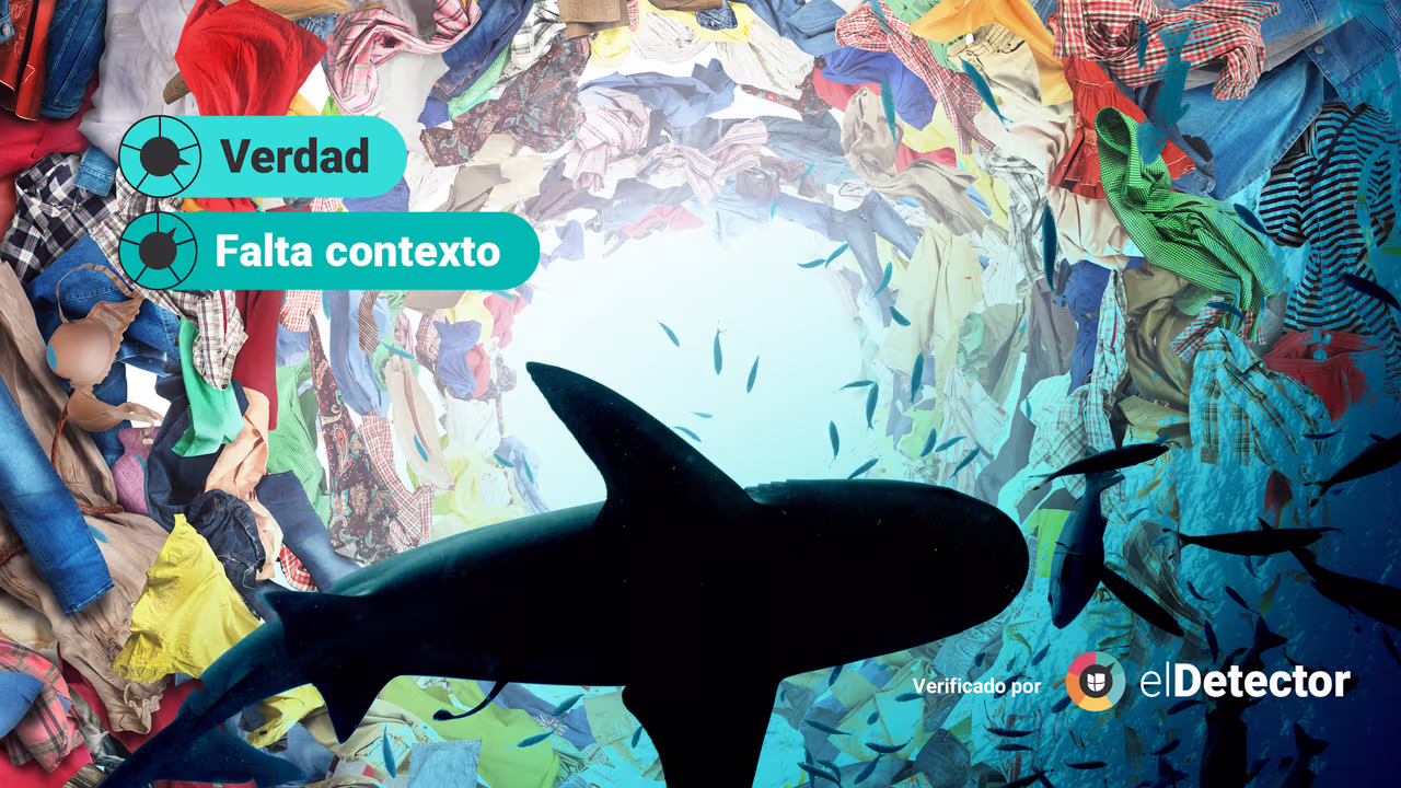 Image accompanying La industria de la moda contamina el 20% de distintos las aguas.