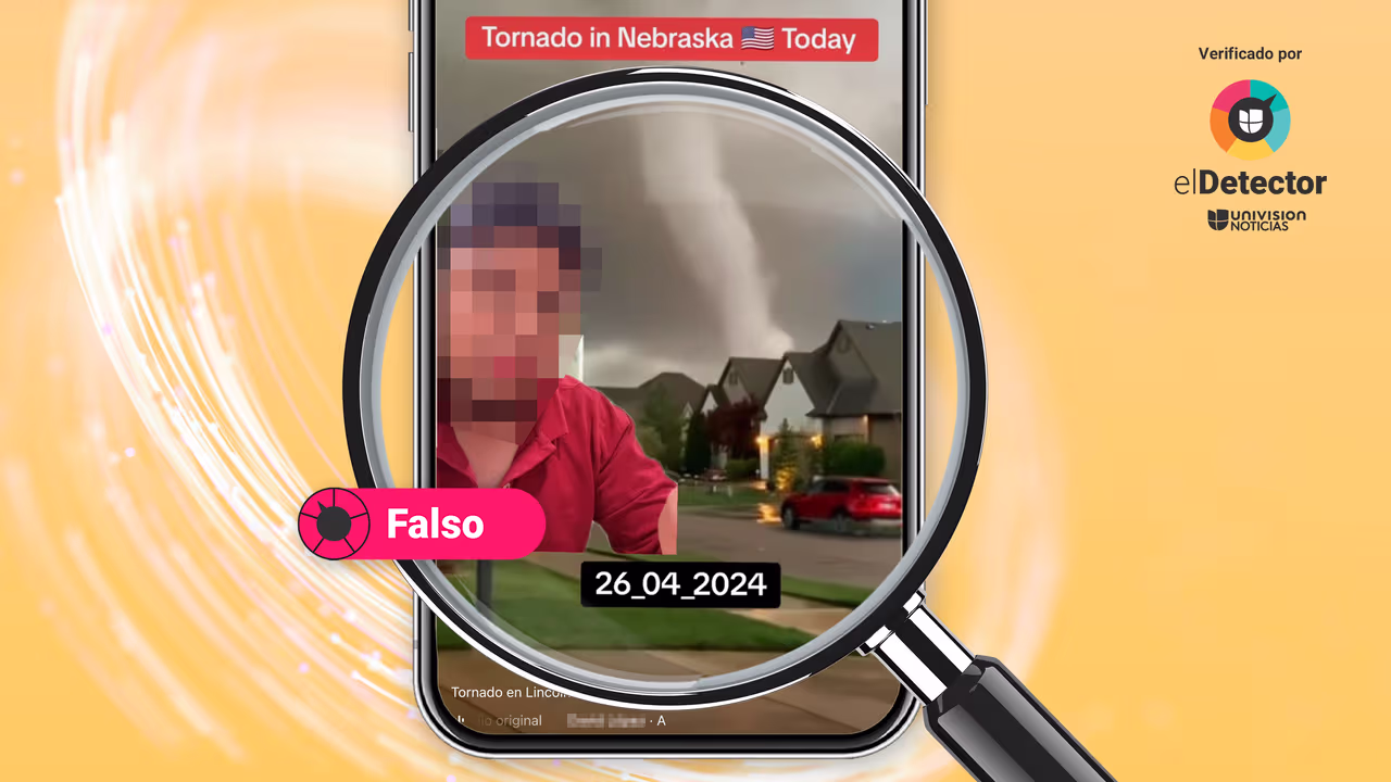 Image accompanying Estos tornados que muestra el video se grabaron en Nebraska el 24 de abril de 2024.