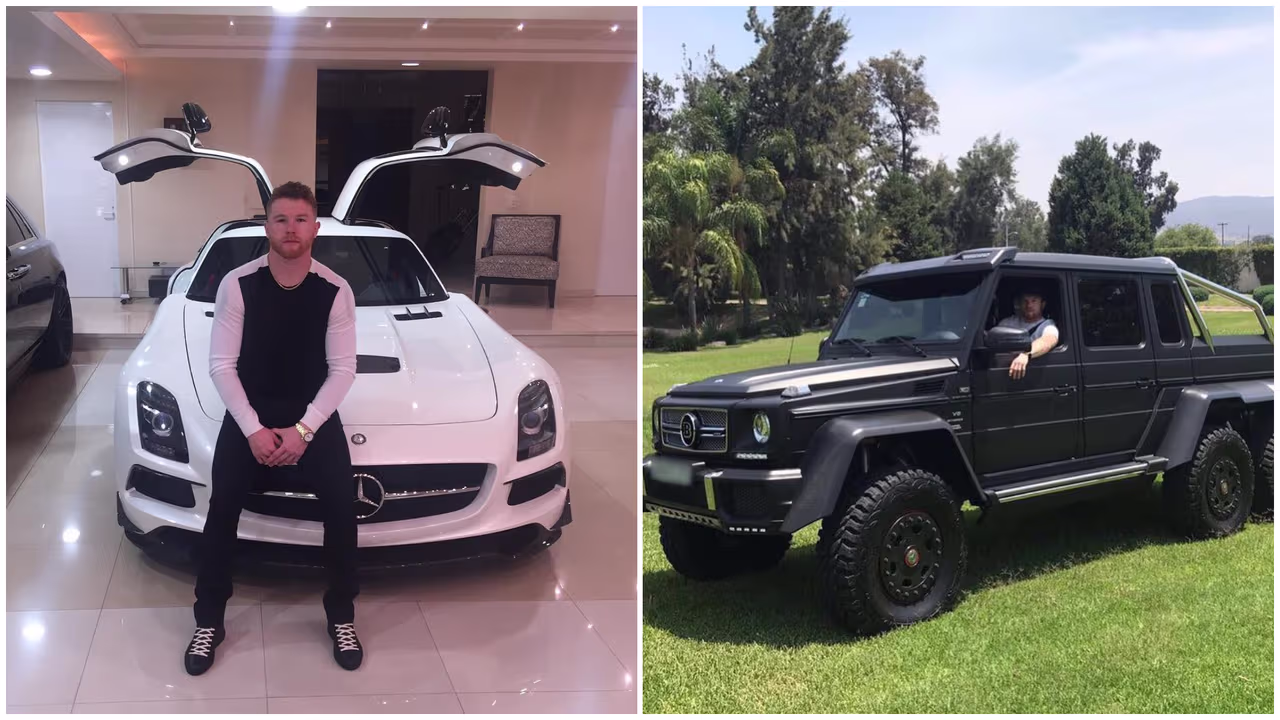 El 'Canelo' y su lujosa colección de autos: desde Lamborghini hasta una ...