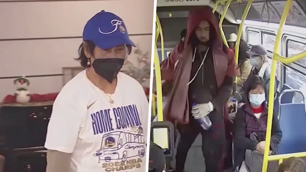 Mujer de 79 años que fue atacada cuando subía a un autobús habla por ...