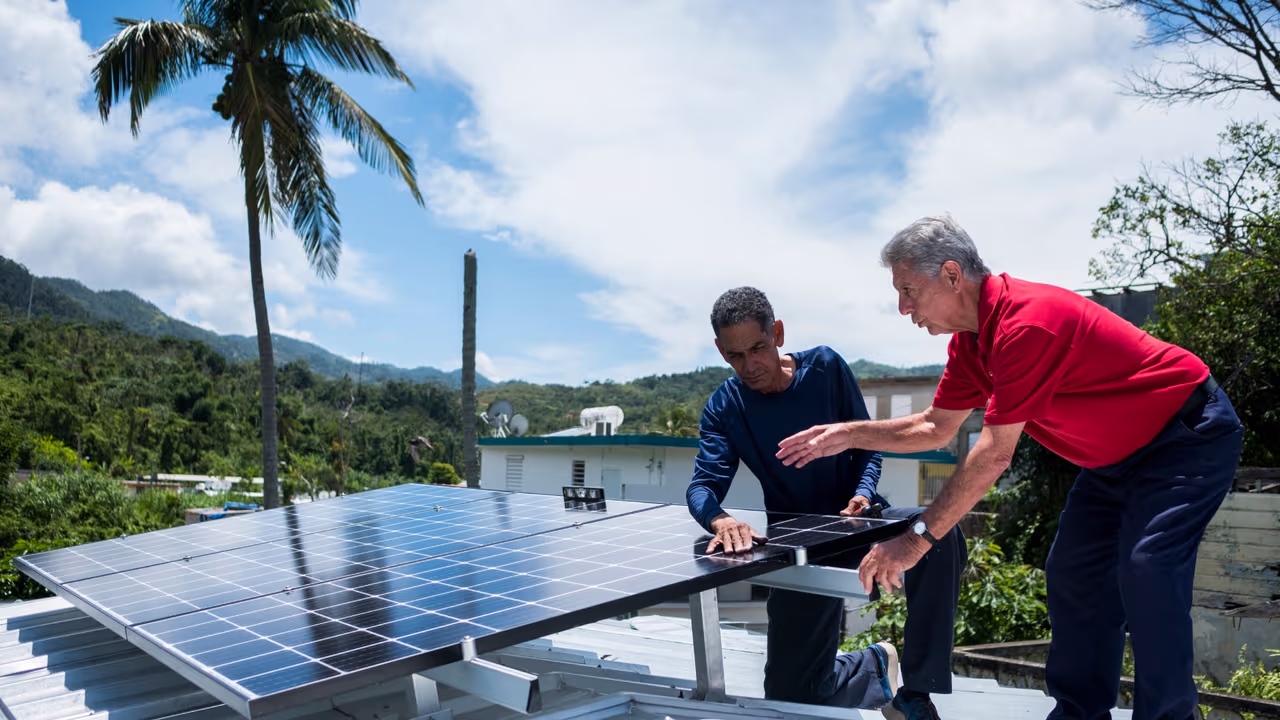 La energía solar se ha convertido en un salvavidas para los habitantes ...
