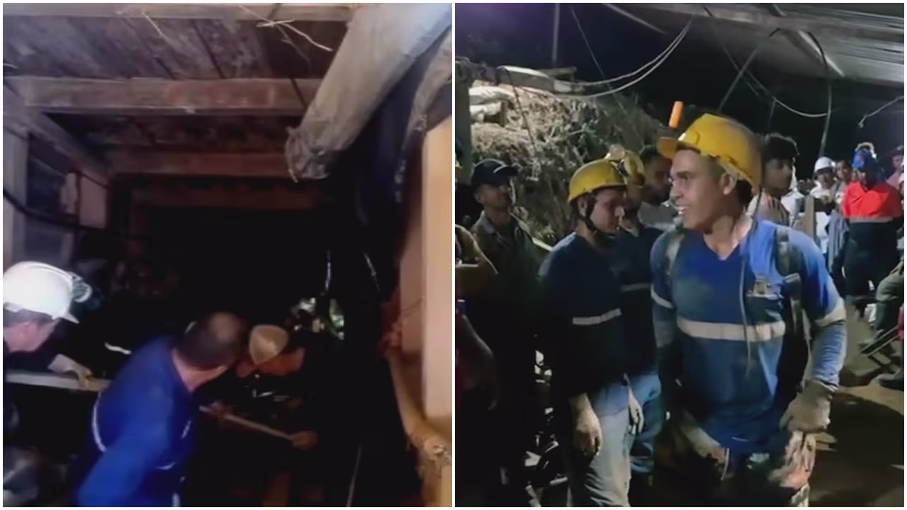Mineros quedan atrapados en mina tras colapso de tierra en Colombia ...